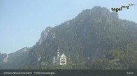 Archiv Foto Webcam Schloss Hohenschwangau 12:00