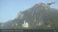 Archiv Foto Webcam Schloss Hohenschwangau 14:00