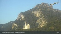 Archiv Foto Webcam Schloss Hohenschwangau 18:00
