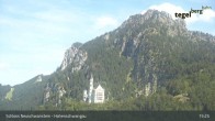 Archiv Foto Webcam Schloss Hohenschwangau 14:00