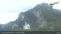 Archived image Webcam Hohenschwangau Castle 12:00
