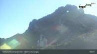 Archiv Foto Webcam Schloss Hohenschwangau 08:00