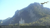 Archiv Foto Webcam Schloss Hohenschwangau 10:00