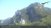 Archiv Foto Webcam Schloss Hohenschwangau 12:00