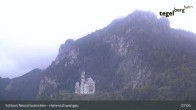 Archiv Foto Webcam Schloss Hohenschwangau 06:00
