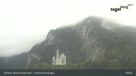 Archiv Foto Webcam Schloss Hohenschwangau 08:00