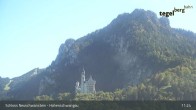 Archiv Foto Webcam Schloss Hohenschwangau 10:00