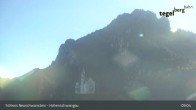 Archiv Foto Webcam Schloss Hohenschwangau 08:00
