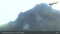 Archiv Foto Webcam Schloss Hohenschwangau 08:00