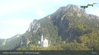 Archiv Foto Webcam Schloss Hohenschwangau 14:00