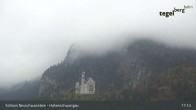 Archiv Foto Webcam Schloss Hohenschwangau 16:00
