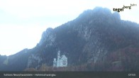 Archiv Foto Webcam Schloss Hohenschwangau 07:00