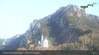 Archiv Foto Webcam Schloss Hohenschwangau 12:00