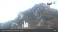 Archiv Foto Webcam Schloss Hohenschwangau 14:00