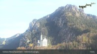 Archiv Foto Webcam Schloss Hohenschwangau 12:00