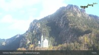 Archiv Foto Webcam Schloss Hohenschwangau 12:00
