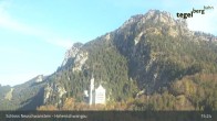 Archiv Foto Webcam Schloss Hohenschwangau 14:00
