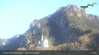 Archiv Foto Webcam Schloss Hohenschwangau 12:00