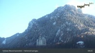 Archiv Foto Webcam Schloss Hohenschwangau 08:00