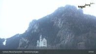 Archiv Foto Webcam Schloss Hohenschwangau 07:00