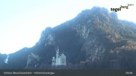 Archiv Foto Webcam Schloss Hohenschwangau 08:00
