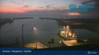 Archiv Foto Webcam Außenhafen Hooksiel 23:00