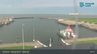 Archiv Foto Webcam Außenhafen Hooksiel 18:00