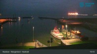 Archiv Foto Webcam Außenhafen Hooksiel 18:00