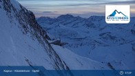 Archiv Foto Webcam Gipfelstation am Kitzsteinhorn 18:00