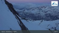 Archiv Foto Webcam Gipfelstation am Kitzsteinhorn 04:00