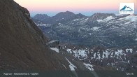 Archiv Foto Webcam Gipfelstation am Kitzsteinhorn 04:00