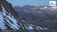 Archiv Foto Webcam Gipfelstation am Kitzsteinhorn 23:00