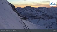 Archiv Foto Webcam Gipfelstation am Kitzsteinhorn 04:00