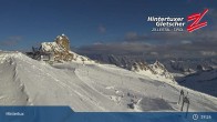 Archiv Foto Webcam Hintertuxer Gletscher: Gefrorene Wand 18:00