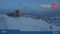 Archiv Foto Webcam Hintertuxer Gletscher: Gefrorene Wand 00:00