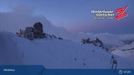 Archiv Foto Webcam Hintertuxer Gletscher: Gefrorene Wand 04:00