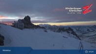 Archiv Foto Webcam Hintertuxer Gletscher: Gefrorene Wand 06:00