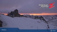 Archiv Foto Webcam Hintertuxer Gletscher: Gefrorene Wand 06:00