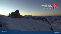 Archiv Foto Webcam Hintertuxer Gletscher: Gefrorene Wand 07:00