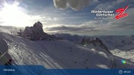 Archiv Foto Webcam Hintertuxer Gletscher: Gefrorene Wand 08:00