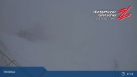 Archiv Foto Webcam Hintertuxer Gletscher: Gefrorene Wand 18:00