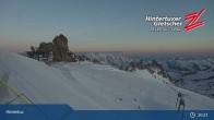 Archiv Foto Webcam Hintertuxer Gletscher: Gefrorene Wand 02:00