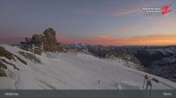 Archiv Foto Webcam Hintertuxer Gletscher: Gefrorene Wand 18:00
