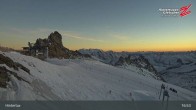 Archiv Foto Webcam Hintertuxer Gletscher: Gefrorene Wand 04:00