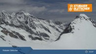 Archiv Foto Webcam Daunjoch Sessellift am Stubaier Gletscher 10:00