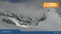Archiv Foto Webcam Daunjoch Sessellift am Stubaier Gletscher 14:00