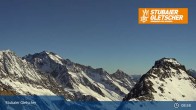 Archiv Foto Webcam Daunjoch Sessellift am Stubaier Gletscher 08:00