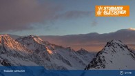 Archiv Foto Webcam Daunjoch Sessellift am Stubaier Gletscher 07:00