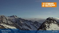 Archiv Foto Webcam Daunjoch Sessellift am Stubaier Gletscher 07:00