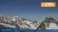 Archiv Foto Webcam Daunjoch Sessellift am Stubaier Gletscher 14:00